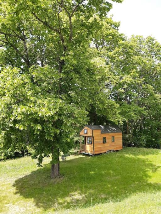 Micro Maison Bois / Tiny House Au Calme Крест Екстериор снимка