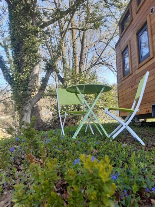 Micro Maison Bois / Tiny House Au Calme Крест Екстериор снимка